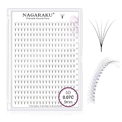 NAGARAKU Premade Fans Eyelash Extensions 320 Fans