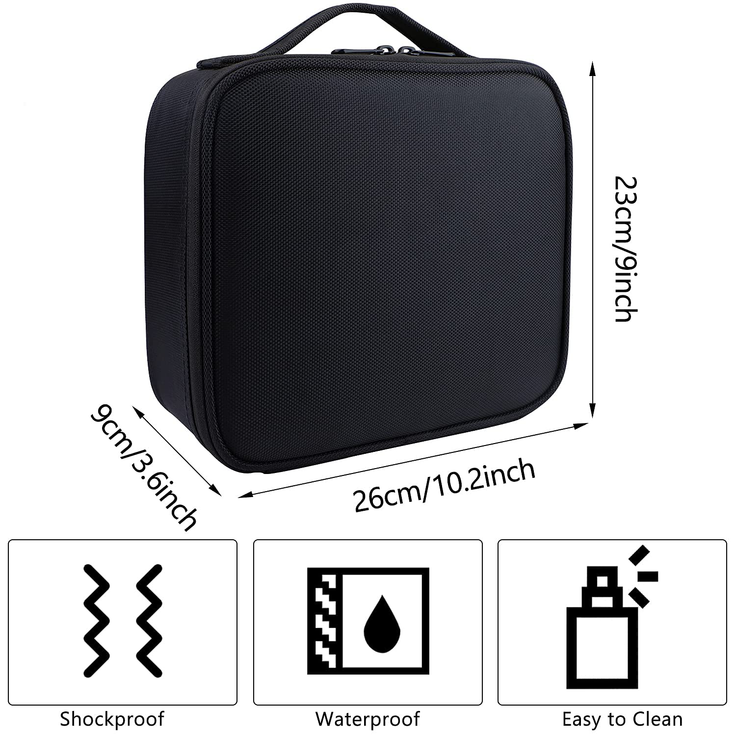 Oewoer Travel Makeup Bag 10.4