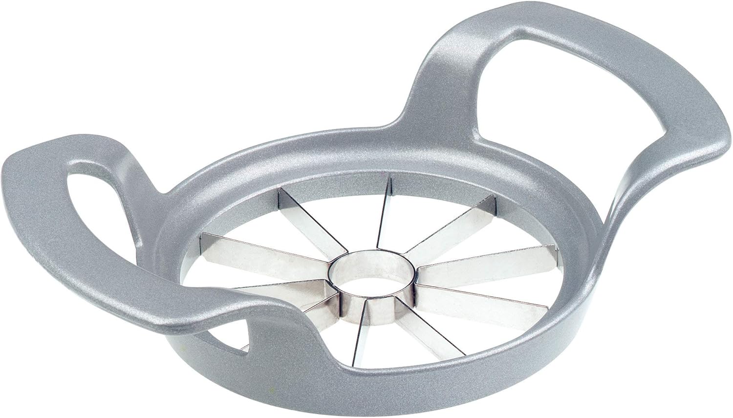 Westmark Apfel- und Birnenteiler, 17 x 11,1 x 4,3 cm, Rostfreier Edelstahl/Stahl, Divisorex, Silber, 51102260