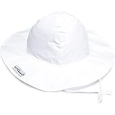 Flap Happy Floppy Hat, White Medium