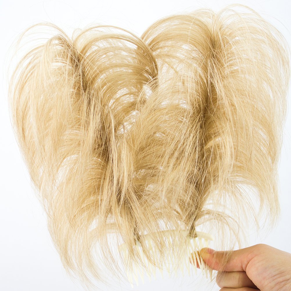 Honey Blonde 227 863 Merrylight Twirl Ups Curly Hair Piece Messy