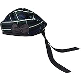 Glengarry Cap-Traditional Scottish Hat, Acrylic Wool Tartan Glengarry hat, Kilts/Bagpipes Accessories