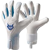 WVVOU Professional Goalkeeper Gloves for Adults and Youth Soccer Goalie Gloves Breathable Soccer Gloves High Performance Guantes De Portero with 4+3mm Sticky Super Grip Latex Palm