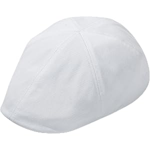 Juyafio Men's 100% Cotton Newsboy Cap, Adjustable Ivy Cabbie Flat Hat, Soft Lightweight for Golf Camping Daily Wear