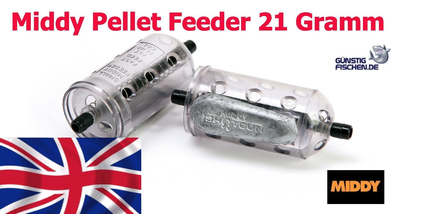 Fishing Terminal Tackle Sporting Goods Middy Shotgun Pellet Feeder