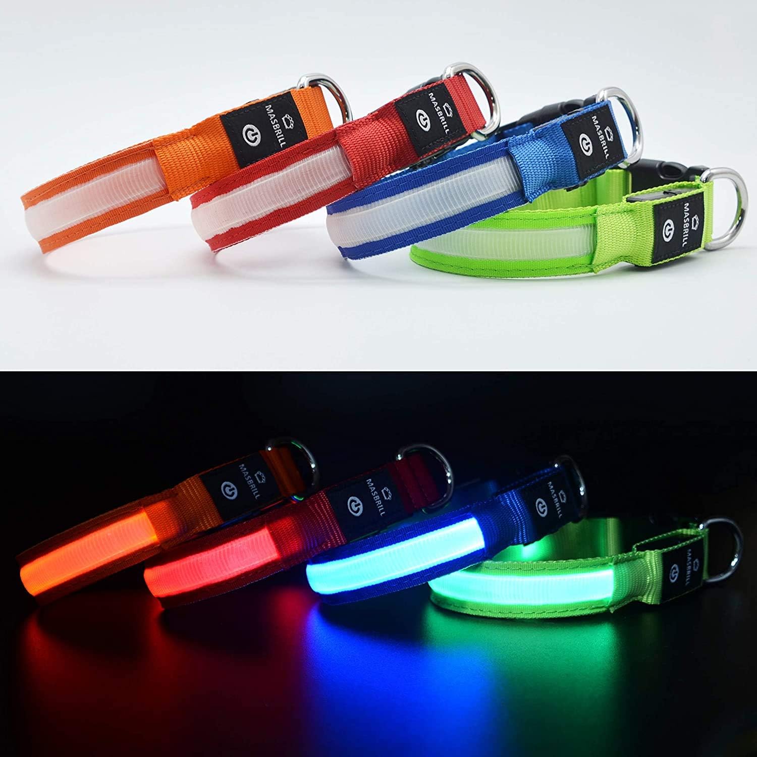MASBRILL Light Up Dog Collar - Image 3