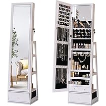 Mirror Jewelry Cabinet Standing FONTOI 61