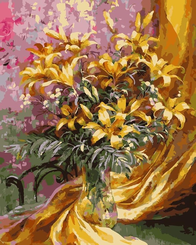 Wowdecor Paint by Numbers Kits for Adults Kids Seniors Junior Beginner