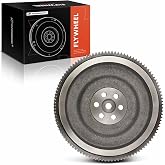 A-Premium Clutch Flywheel, Compatible with Hyundai &amp; Kia | for Elantra 2000-2006, Tiburon 2001 2003-2008, Spectra 04-09, Spectra5 05-09, 2.0L, 6 Bolt Holes, 106 Teeth, Manual Trans.