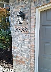 5’’ Floating House Number Modern House