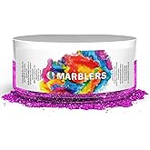MARBLERS Purple Mica Powder [Azalea Pearl] 1oz (28g) | Cosmetic Grade | Epoxy Resin Pigment | Dye | Non-Toxic, Vegan, Cruelty-Free | Lip Gloss, Nails, Body Butter | Bath Bomb, Candle & Soap Making