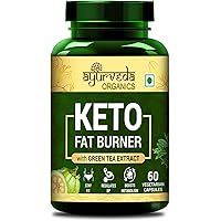 Ayurveda Organics Keto Fat Burner Weight Management Products for Women & Men with Green Tea, Garcinia Cambogia Extract…