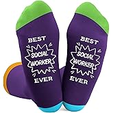 fiszdovb School Social Worker Gifts For Women Men, Future Licensed Social Worker Month Appreciation Thank You Gifts, Best Lsw Lcsw Coworker Msw Graduation Birthday Christmas Stocking Stuffers Gift