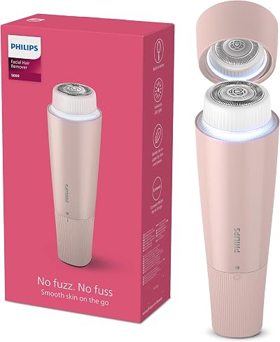 Philips Facial Hair Remover 5000 Series BRR454/00 Cordless Hypoallergenic Head