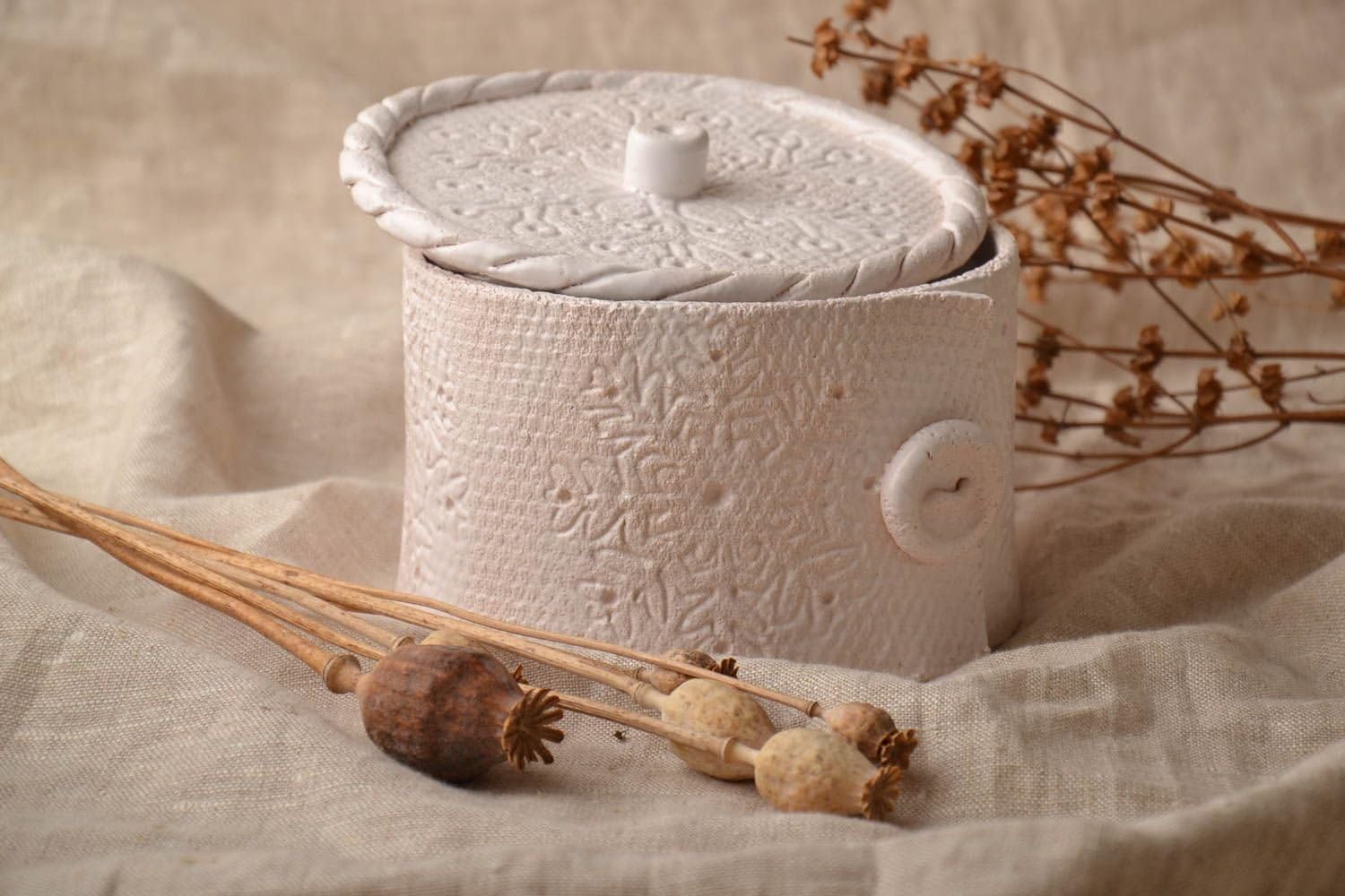 Ceramic jewelry box with lid Amazon.co.uk Kitchen & Home