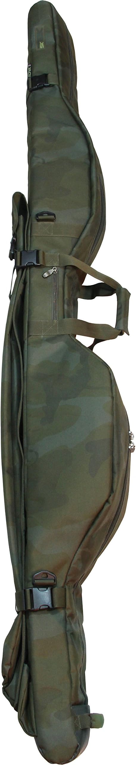 Sonik Sk-Tek 3 Rod Carp Fishing Compact Sleeve 12’ Camo