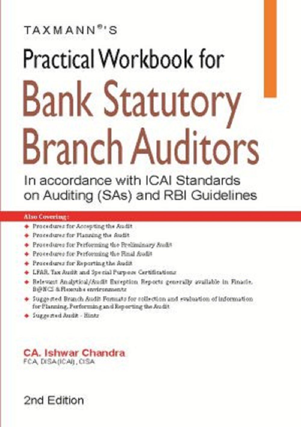 Buy Practical Workbook For Bank Statutory Branch Auditors In