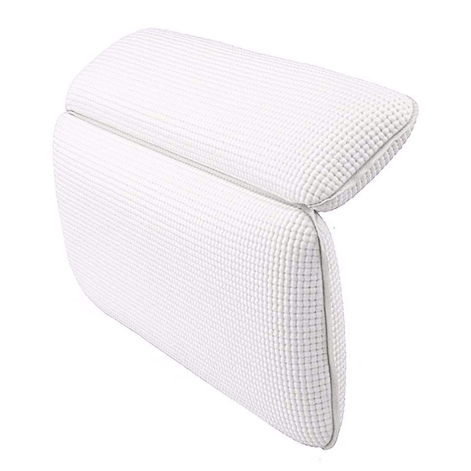 Amazon Com Earth Therapeutics Terry Covered Bath Pillow Natural