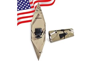 Tucktec 10' PRO Foldable Kayak - Full Size Folding Kayak - Portable Kayak for Adults - Made in USA