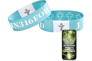 KOOFUR Bible Verse Bracelet，With Nfc Chip Christian Daily Bible Verse Bracelet，Faith Inspirational Gifts For Teens Women Men Religious Gospel