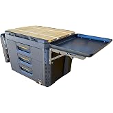 Quick Detaching/Folding Steel Table, Compatible with StackTech Toolbox