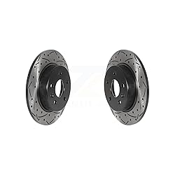 DS-One Rear Coated Drilled Slotted Disc Brake