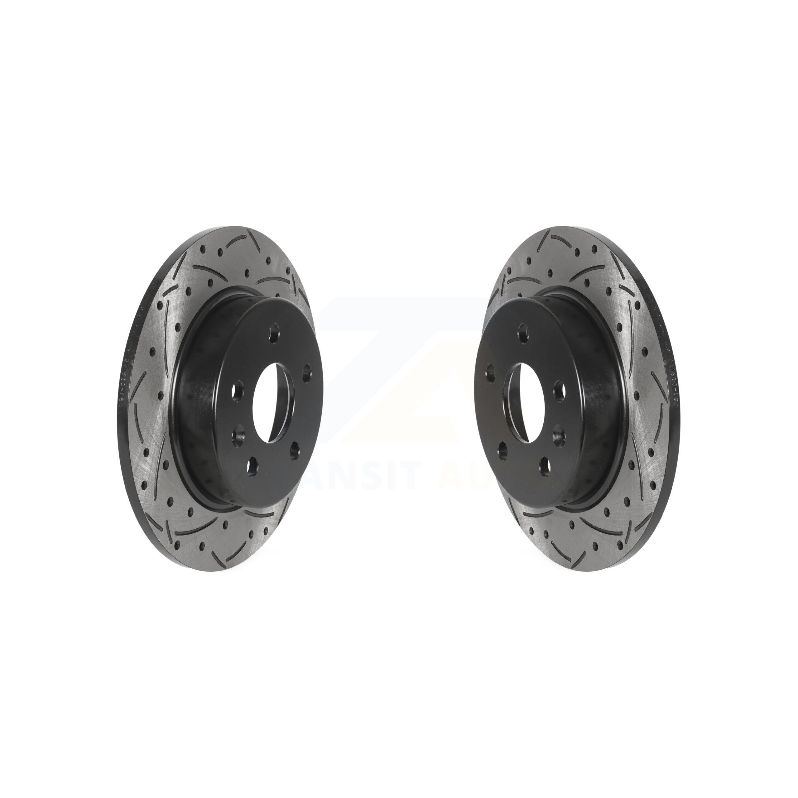 DS-One Rear Coated Drilled Slotted Disc Brake