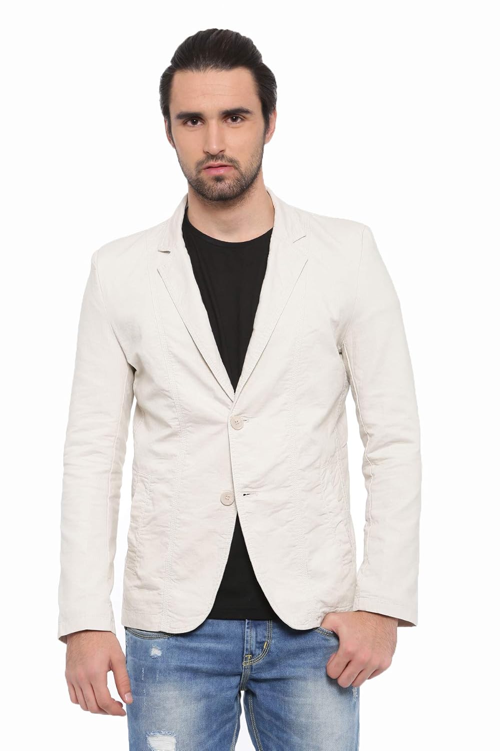 cream blazer mens