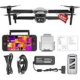 Autel Robotics EVO Lite 640T Enterprise Basic Combo, 866g Lightweight | 640x512 T~hermal&amp;48MP V~isible C-a-mera, AI Target Recognition, 1-16x Digital Zoom, 40Min, Split-Screen Display, 12KM