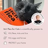 Itch Cat Flea & Tick Spot-On Treatment 1kg+ 3 Pipettes Vet Strength view 2