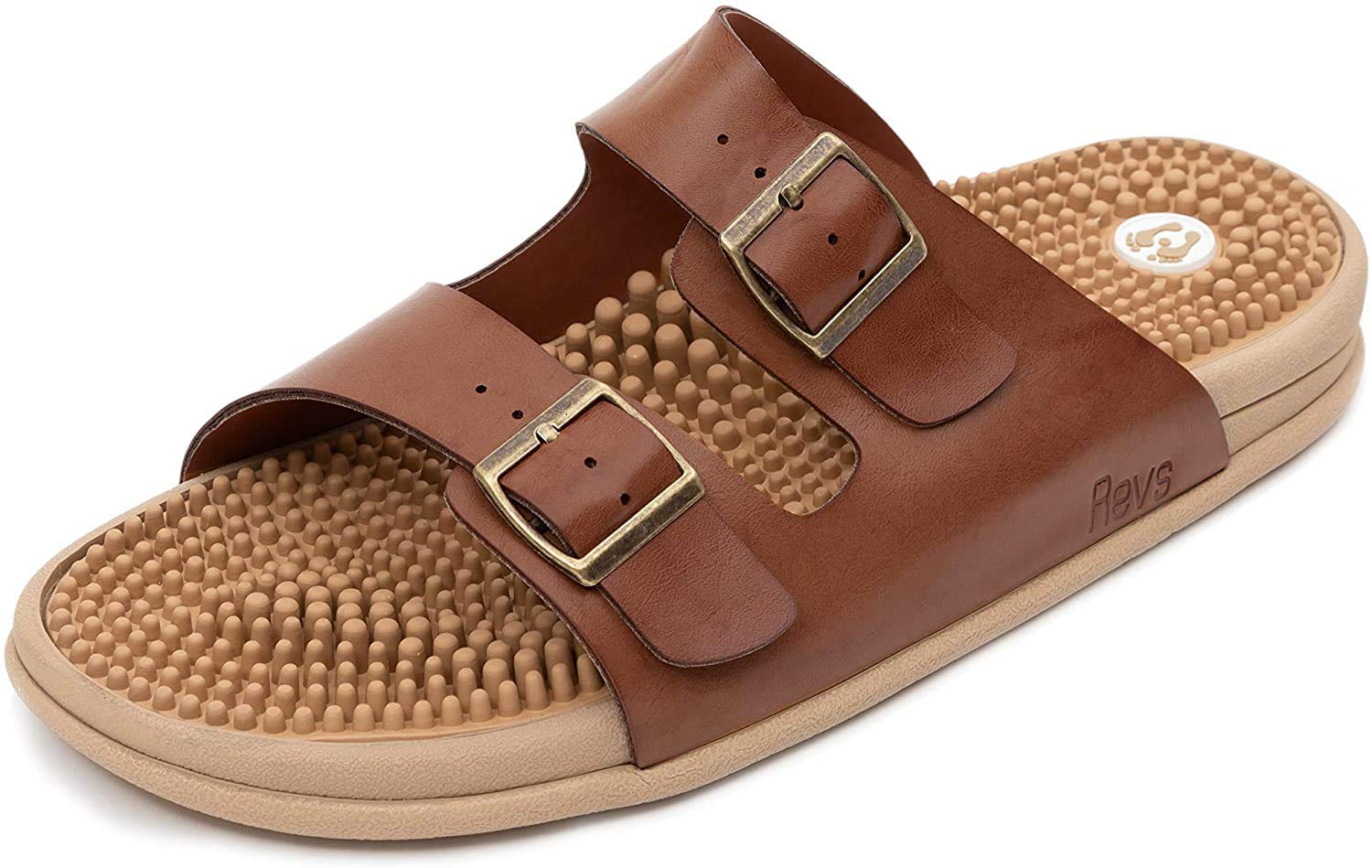 Premium Acupressure & Reflexology Massage Sandals. Shock Absorbing, Cushion Comfort & Arch Support.