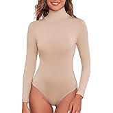 Kindcall Women Long Sleeve Turtleneck Bodysuit Shirts 2025 Fashion Going Out Tops