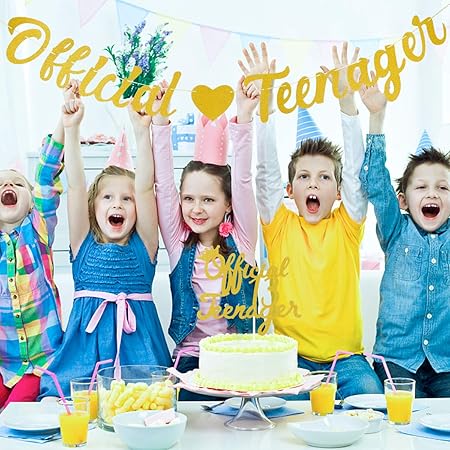 Amazon Co Jp 公式ティーンエイジャーバナー 13歳の誕生日バナー 13歳のパーティーデコレーション 女の子 男の子用 おもちゃ Amazon Co Jp 公式ティーンエイジャーバナー 13歳の誕生日バナー 13歳のパーティーデコレーション 女の子 男の子用 おもちゃ