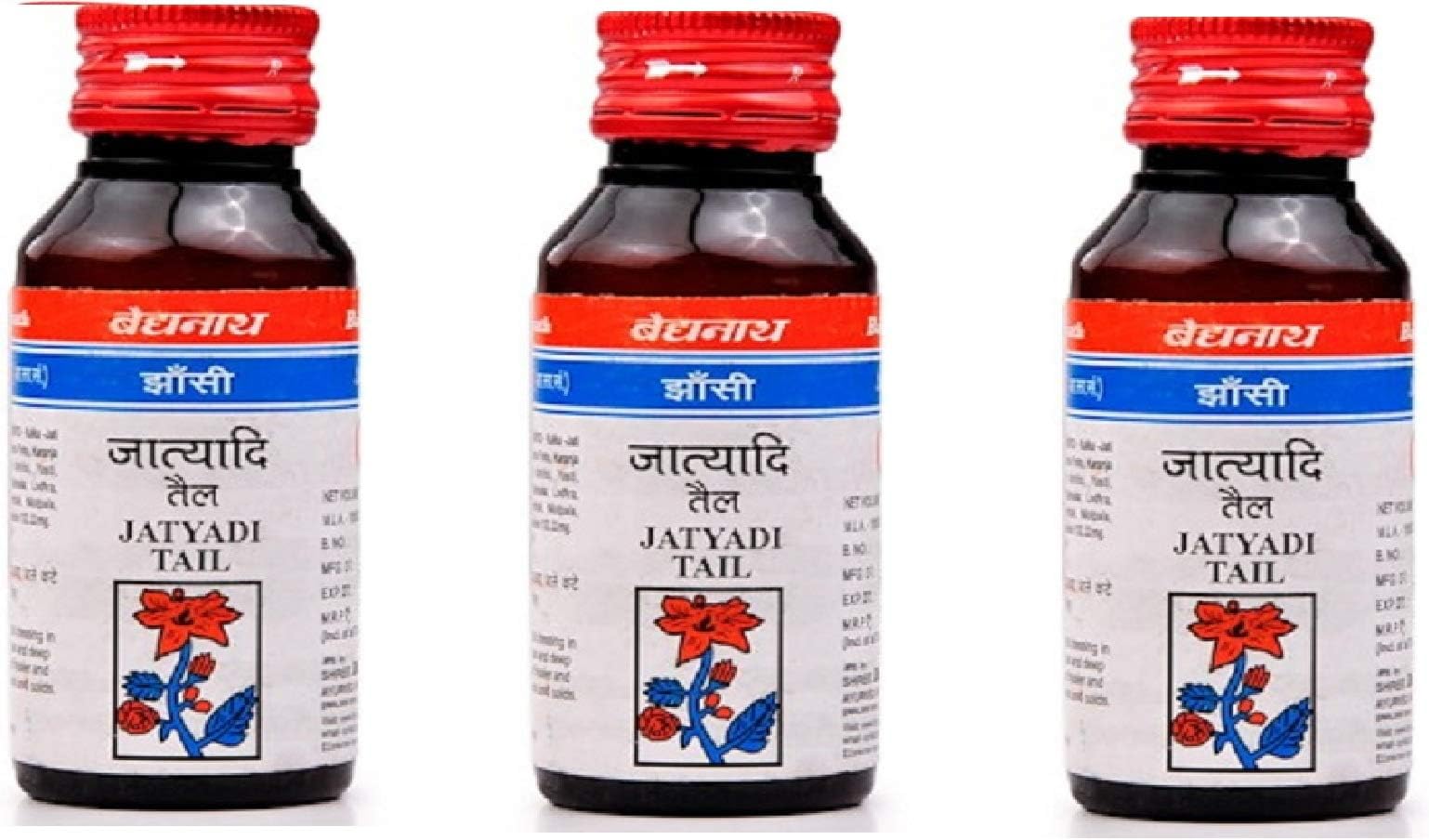 Baidynath Jatyadi Tail 50 ML x 3 (3 Pack)