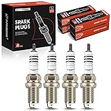A-Premium Iridium Platinum Spark Plugs Compatible