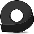 GSCIT Club Melamine Edge Banding, 1 1/2 inch x 10ft Black Edge Banding with Hot Melt Adhesive Pre-glued Edge Banding Flexible Edging Trim for Plywood Cabinet