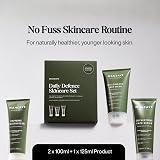 ManCave Daily Defence Skincare Gift Set for Men Natural Vegan Face Wash Scrub view 2