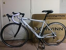 schwinn women's phocus 1600 700c drop bar road bicycle