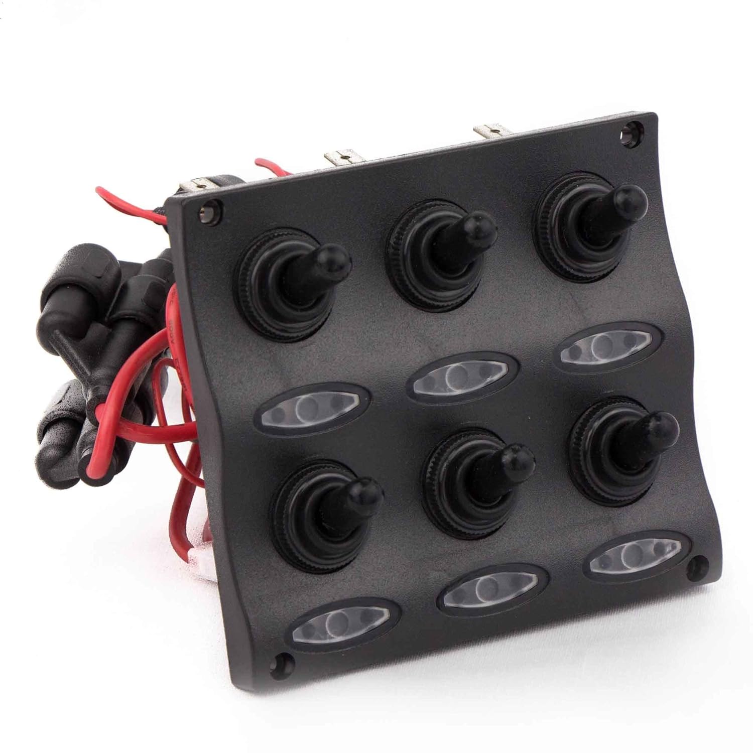 Five Oceans Marine Waterproof 6 Gang Toggle Switch Panel FO-2652