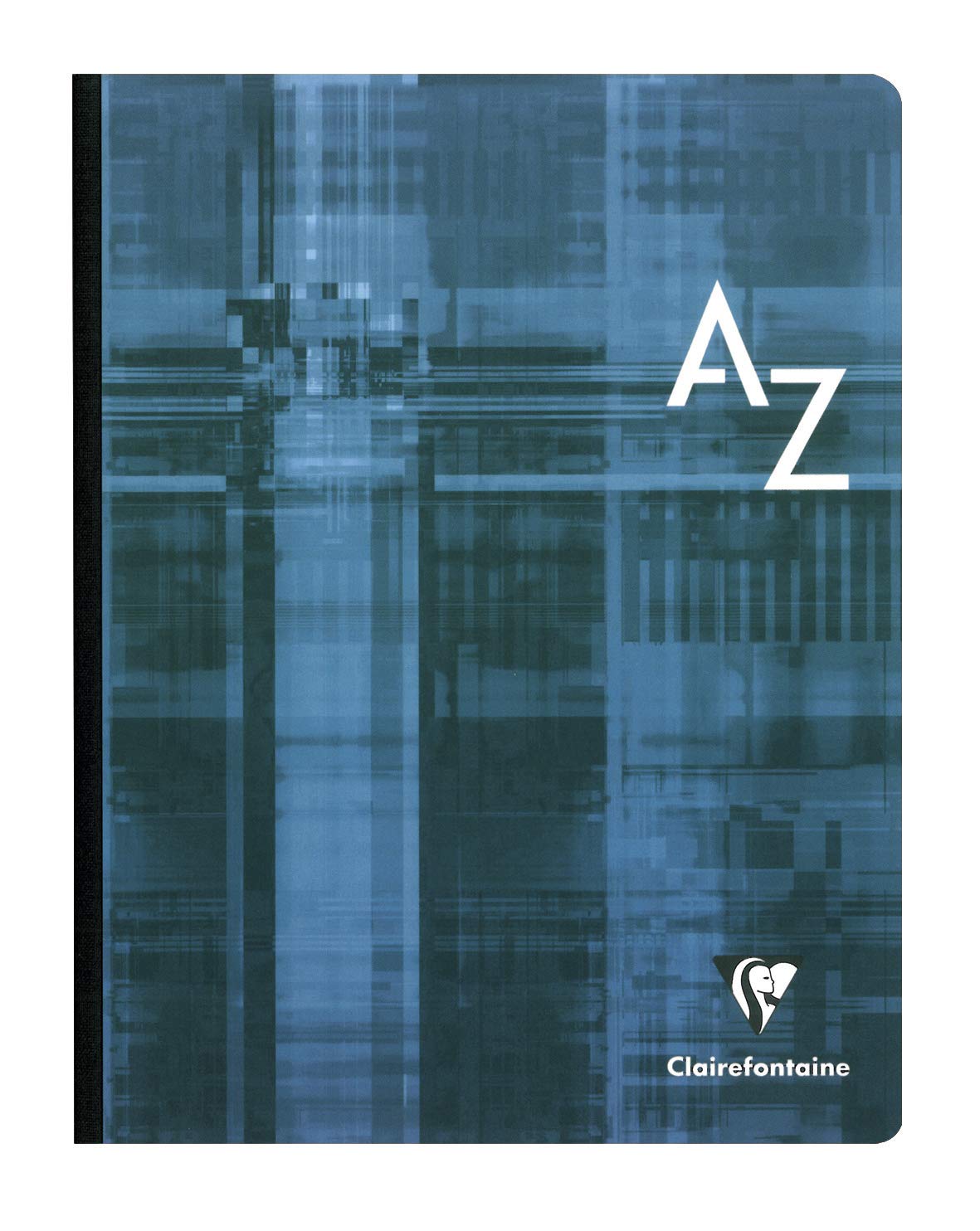 Clairefontaine 9649C - 5 Clothbound Indexed Books - Dimensions: 17x22 cm - 192 Small Squares Pages - White Paper 90 g - Laminated Card Cover - Random Colours