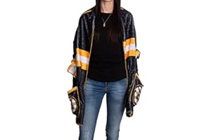 Calhoun NHL Surf & Skate Ladies Cozy Fleece Arena Wrap Shawl Cardigan with Front Pockets