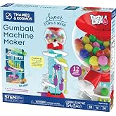 Tasty Labs: Gumball Machine Maker - Super Stunts &amp; Tricks | Engineering Set | Build Marble Runs &amp; Explore Physics, Force, Motion, Gravity | STEM Science Learning &amp; Education | Gumballs Included | Ages 6+