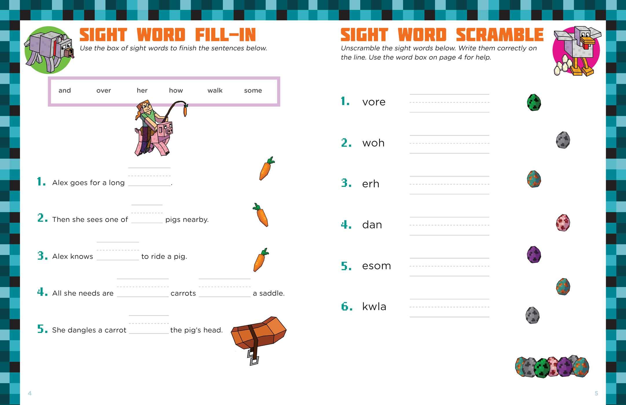 Spelling for Minecrafters: Grade 1 Spelling for Minecrafters: Grade 1 Paperback