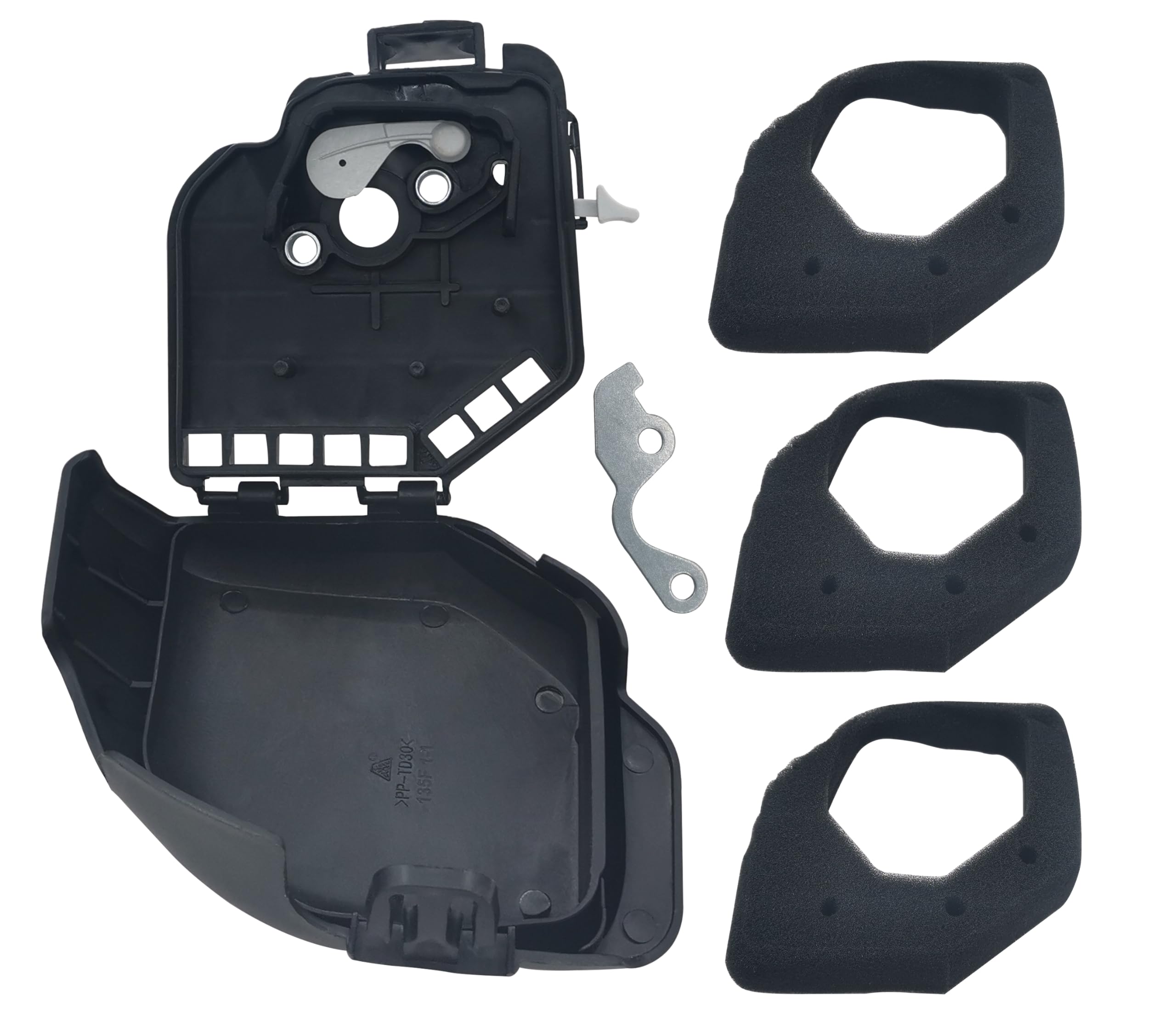 Photo 1 of GX25 Air Filter Cover 17231-Z0H-010 for Honda GX25N GX25NT Engine with 17211-Z0H-000 Air Cleaner 17220-Z0H-020 Air Cleaner Housing HHT25S WX10K1 WX10T Water Pump UMC425A Trimmer Brushcutter