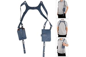 Neween Anti-Theft Hidden Underarm Strap Wallet Pocket Holster Phone Shoulder Holster Bag Double Shoulder Pouch for Men, Women