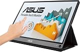 ASUS ZenScreen Touch MB16AMT 15.6in Portable Monitor FHD IPS USB-C view 3