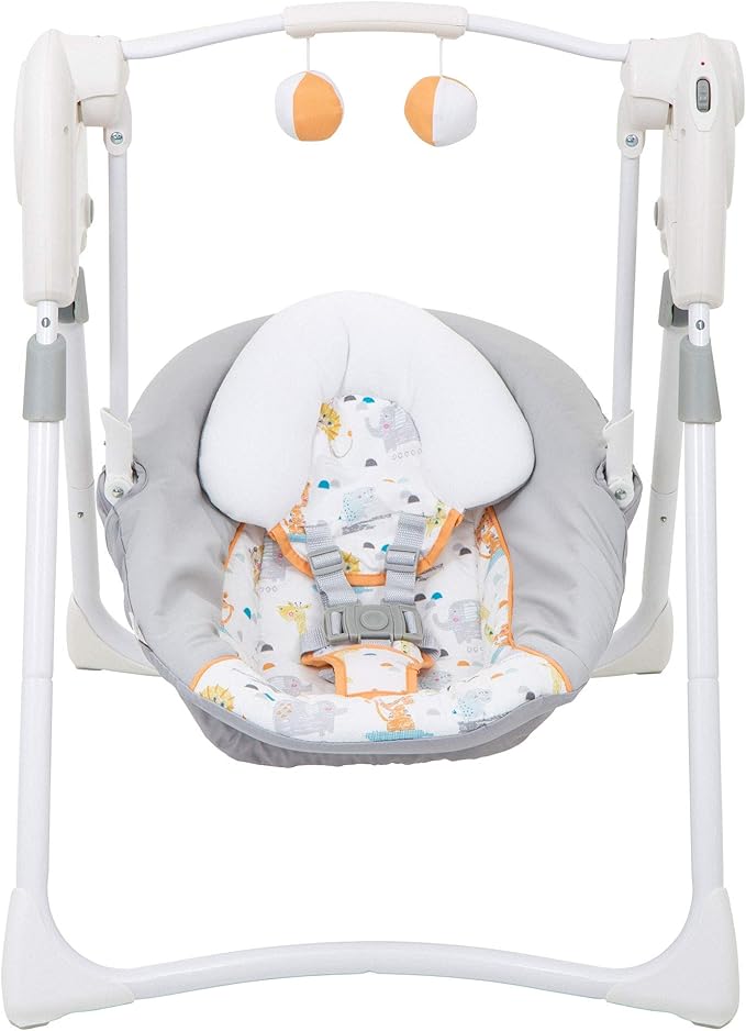 graco slim spaces swing instructions