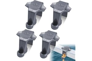 Cendasun Boat Fender Clips,Pontoon Boat Fender Clips for Square Rail,Quick Release Hangers/Adjustable Boat Bumper for Docking Ideal for Boat Docking