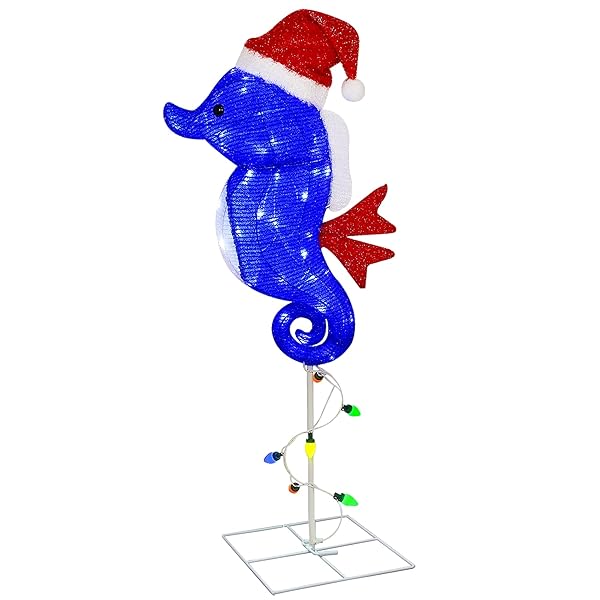 PRSILDAN OUTDOOR CHRISTMAS DECORATIONS – 40 INCH COLORFUL...