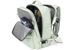 WONHOX Large Travel Backpack Carry on Flight Approved Laptop Work Business Backpack for Women Men Mochila de Viaje